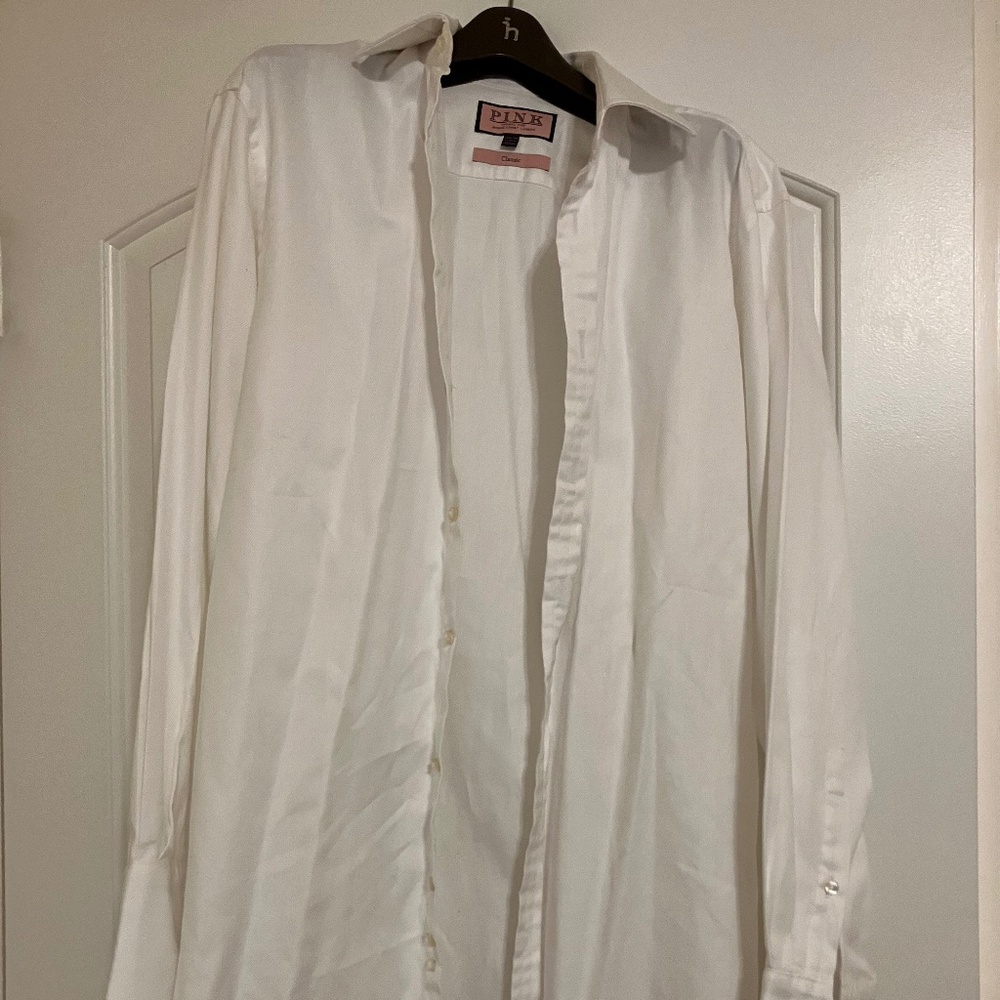 Excellent Condition Thomas Pink Dress Shirt